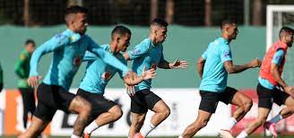 Nesta quinta, às 16h, a #seleçãoolímpica enfrenta os emirados árabes em amistoso preparatório para os jogos olímpicos. 1uwp5v2b3ivzem