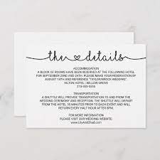 Create Your Own Enclosure Card Zazzle Com Rsvp Wedding Cards Wedding Invite Wording Funny Wedding Direction Cards