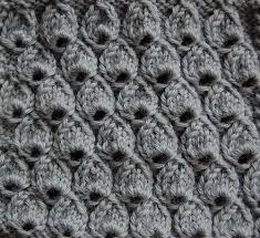 Tear Drop Knitting Patterns Knit Stitch Patterns Crochet Techniques