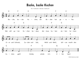 From note (note) +‎ schlüssel (key). Backe Backe Kuchen Text Noten Video Zum Mitsingen