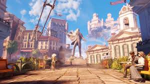 Bioshock Infinite is beyond immersive! I swear, Columbia is the one  environment in a game where I can feel everything, especially if you play  when the weather is just right, like it