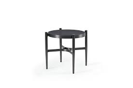 Merax black highlight glass top cocktail coffee table with wooden legs. Round Glass Coffee Tables Chita Sleek Modern Designs