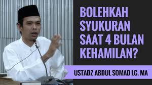 Saat hamil, ibu harus makan makanan yang sehat dan bergizi untuk janinnya. Bolehkah Syukuran Saat 4 Bulan Kehamilan Ustadz Abdul Somad Lc Ma Youtube
