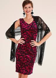 Heine Velvet Cocktail Dress Velvet Cocktail Dress Dresses Partywear