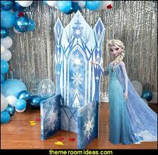 It's cold outside, and your first urge might be to stay in and hibernate, but a fun party might be just the thing to break you and your family out of that funk. Decorating Theme Bedrooms Maries Manor Frozen Party Ideas Frozen Party Decorations Disney Princess Costumes Disney Frozen Party Supplies Elsa Anna Olaf Disney Frozen Theme Frozen Birthday