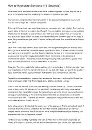 Look into the person's eyes and establish. How To Hypnotize Someone In 6 Seconds