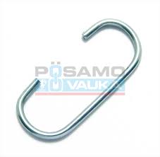 This hook is made from grade 316 stainless steel for maximum corrosion. C Haken C Hooks Hooks Hardware Accessory Flexible Connections Accessories Products Posamo Your Specialist For Chains Ropes Accessory