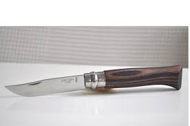 Couteau Opinel Savoie France N 8 Lamelle Brun Noir Couteau Opinel Opinel Couteau