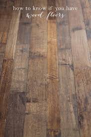 Typical subfloor in 1950's ranch house. How To Know If You Have Wood Floors