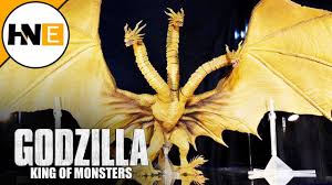 Burning godzilla vs king ghidorah. King Ghidorah Fully Revealed For Godzilla King Of The Monsters Youtube