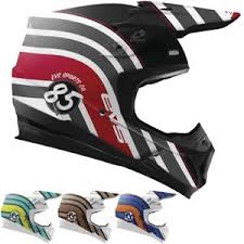 Details About Evs T5 Cosmic Mens Off Road Dirt Bike Dot Motocross Helmets