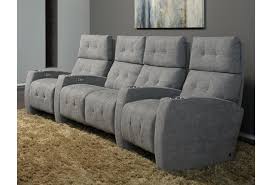 American Leather Dean Contemporary Power Reclining Theater Seating