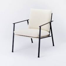 Check spelling or type a new query. Lark Assembly Required Metal Frame Accent Chair With Loose Cushions White Threshold Designed With Studio Mcgee Target