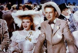 I Love Her Corsage Lily Of The Valley I Must Make A Wreath Along The Lines Of This Frilly Turn Of The Century Look Movie Couples Classic Films Judy Garland
