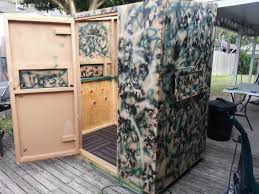how to build a deer blind step by step