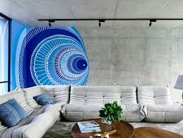 Wolseley Residence In Melbourne S Brighton By Mckimm Maison Contemporaine Fresque Murale Parement Mural
