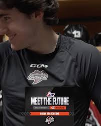 When @guelph_storm_ohl d-man Quinn Beauchesne needs to draw