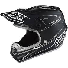 Black And White Dirt Bike Helmet Pin By Nikki Better On Painting In 2020 Helmet Motocross Gear Troy Lee