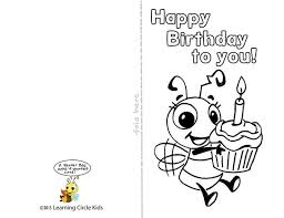 Birthday Card Coloring Page Pdf Free Printable Birthday Cards For Kids To Decorate And Write Their Own Message Completin Coloring Birthday Cards Birthday Card Template Birthday Cards For Boys
