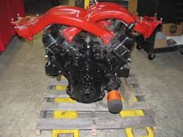 Rebuilt 413 Engine With Long Ram Intake Manifolds For Sale Chrysler Mopar Engineering