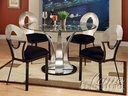 Maybe you would like to learn more about one of these? Cady 5 Piece Glass Metal Dining Table Set By Acme 10095