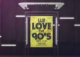 Free Concert Poster Presentation Mockup Logo Design Mockup Mockup Free Psd Concert Posters