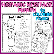 Hispanic Heritage Month Coloring Pages