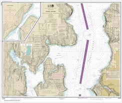 Noaa Chart Puget Sound Apple Cove Point To Keyport Agate Passage 18446