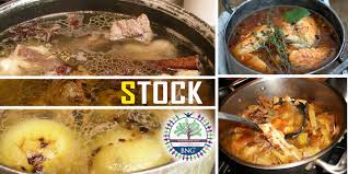 Chef thomas keller of the french use an uncovered pot; Stock Recipe Ingredients Bng Hotel Management Kolkata