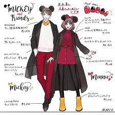meecoさんはinstagramを利用しています 年内最後の投稿はミッキー ミニーで締め たくさんディズニーコーデや他の投稿を見てくださってありがとうございました 質問箱 まだまだ返せていないですがもう少しお待ちくださいませ イラスト ディズニー風