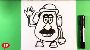 How To Draw Mr Potato Head Toy Story Easy Pictures To Draw Step By Howtodrawmrpotatohead Toysto Easy Pictures To Draw Pictures To Draw Easy Drawings