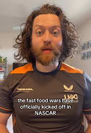 What fast food brand would you like to see in NASCAR? Which current brand  is doing it the best? #nascar #nascartiktok #racing #motorsport #fastfood  #fastfoodlife