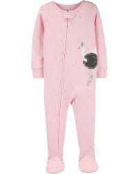 1 Piece Swan Ballerina Snug Fit Cotton Footie Pjs Carters Com