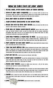 What do singers have raspy voices? How To Take Care Of Your Voice Teaching Music Music Education Elementary Music