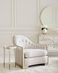 Caracole Skinny Dip Accent Table Living Room Design Decor Luxury Chairs Neoclassical Furniture