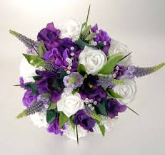 Get it as soon as wed, jun 30. Purple Rose Flowers Bouquet