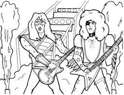 The 80's are often overlooked as a good decade for classic rock bands. Top 10 Printable Rock Band Coloring Pages