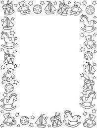 Yesildus Hayal Adli Kullanicinin Page Borders Panosundaki Pin Cerceveler Desenler Boyama Sayfalari