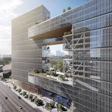 Som Designs Buenos Aires Office Building With Urban Window To Waterfront Dezeen Office Building Architecture Architecture Building Office Building
