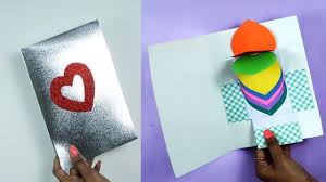 Just bring your imagination, and use crello now. Easy Greeting Card Making Idea At Home Heart Shape Handmade Love Card How To Make Greeting Card Youtube