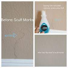 Apply a small amount of toothpaste directly to the brush and gently buff out the scuff mark. 20 Minute Mom Cleaning How To Remove Scuff Marks Cleaning Hacks Cleaning Baseboards Diy Cleaning Products