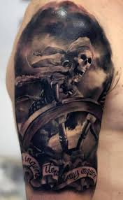The pirates of the caribbean franchise put a lot of work into subtle background details, but one vital element of jack sparrow's tattoos makes no sense when looked at closely. Top 53 Pirate Tattoo Ideas 2021 Inspiration Guide