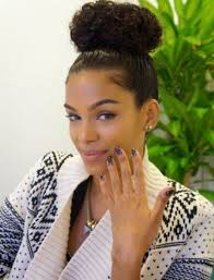 Short hair is so playful that there are a bunch of cool ways you can style it. Thick Short Curls With High Bun Natural Hairstyles For Short Hair Askhairstyles