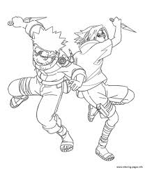 Find and print your favorite cartoon coloring pages and sheets in the coloring library free! Anime Naruto And Sasuke1345 Coloring Pages Printable
