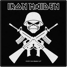 Being responsible for one's own health is one thing, but. A Matter Of Life And Death Iron Maiden Patch Emp