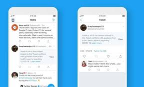Welcome to the official twitter vimeo! Twitter Now Labels Potentially Harmful Coronavirus Tweets Coronavirus Updates Npr