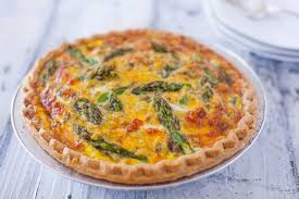 Asparagus Cheddar Quiche No Cream Quiche Recipes Recipes Asparagus Quiche Recipes
