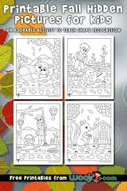 Using these pictures the kids will sit still and focus on searching the hidden pictures in a long period. Printable Fall Hidden Pictures For Kids Woo Jr Kids Activities