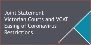 The restrictions were announced on 23 march by prime minister boris johnson, with the plan to review them after three weeks. Statement On The Easing Of Coronavirus Restrictions Court Services Victoria