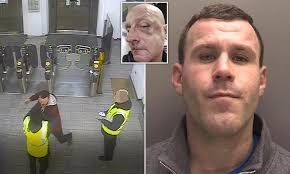 Moment angry commuter, 32, breaks a railway guard's jaw after he was  challenged over ticket [Video]